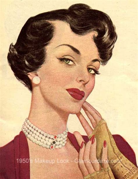 The History of 1950s Makeup | Glamour Daze | Vintage makeup, 1950s makeup, Vintage makeup looks