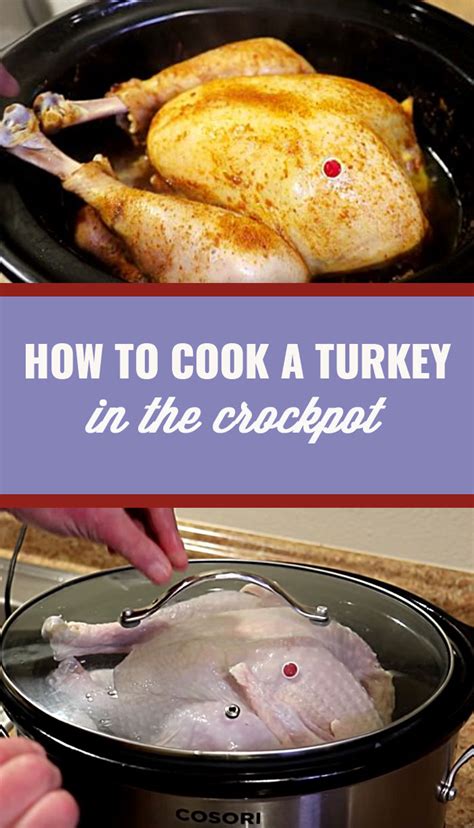 how to cook a whole turkey in a crockpot