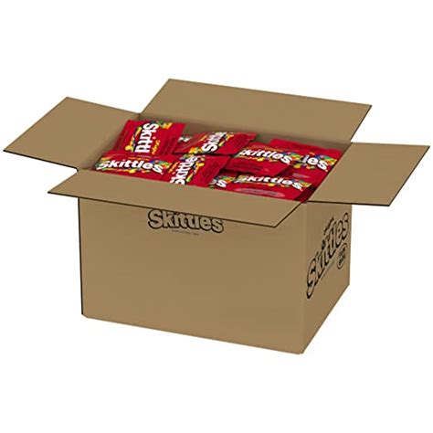 skittles original fun size chewy candy bulk pack 4 pound box