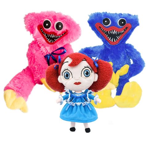 huggy wuggy plush poppy playtime character plushies toy soft stuffed horror game surrounding