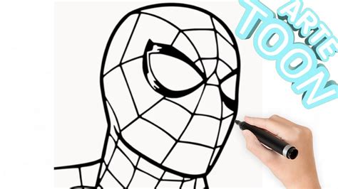 Como Dibujar Al Spiderman Paso A Paso How To Draw Spiderman Step By