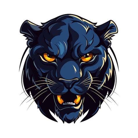 Premium Vector Illustration Mascot Logo Black Panther