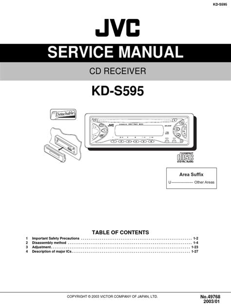 Enjoy high resolution sound delivered by mos fet power amp and 24 bit dac. Jvc Kd R336 Wiring Diagram