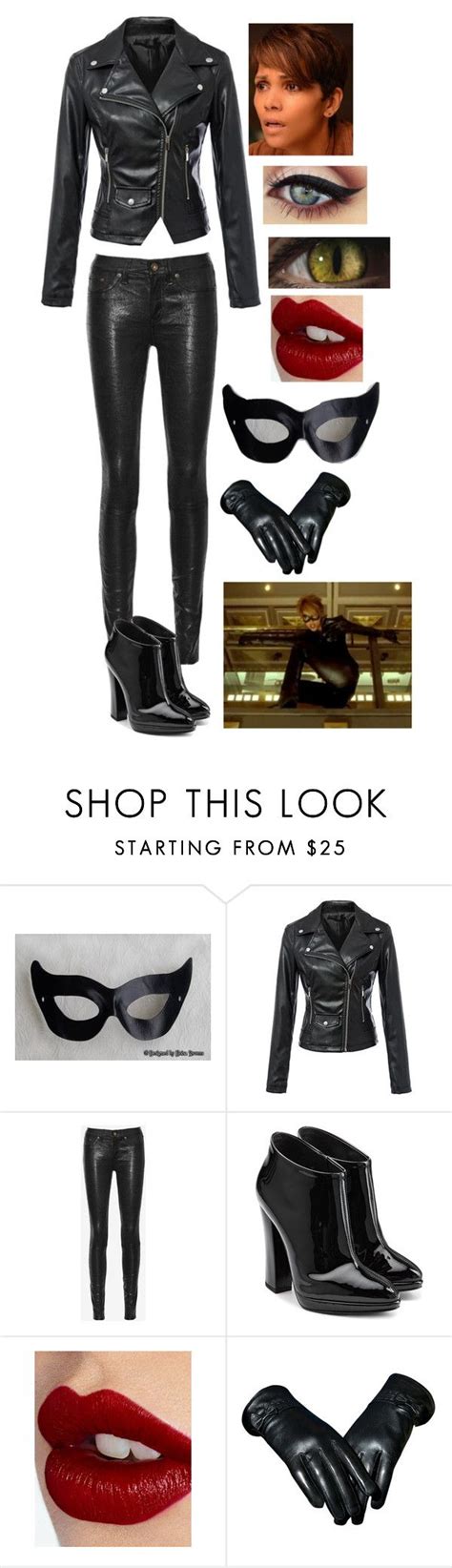 Catwoman Halle Berry Bank Scene Cat Woman Costume Clothes Design