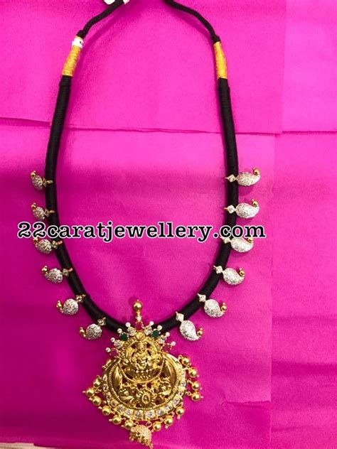 Latest Collection of best Indian Jewellery Designs. | Black beaded