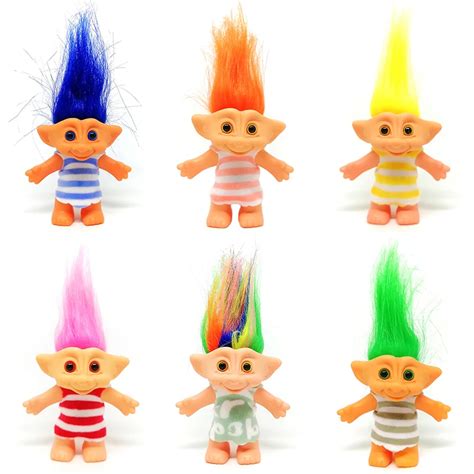 Buy 2018 New 10cm Trolls Doll Action Figures Doll Super Cute 14 Styles Clothing