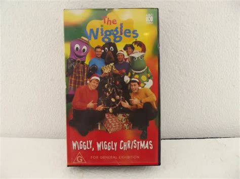THE WIGGLES WIGGLY Wiggly Christmas VHS ABC Video EUR PicClick FR