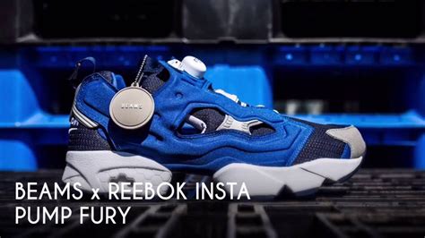 Beams X Reebok Insta Pump Fury Sneakers Star Youtube