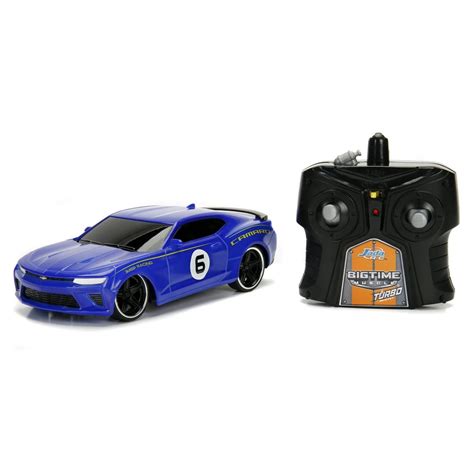 Jada Toys Big Time Muscle 124 Scale Rc 2016 Chevy Camaro Radio
