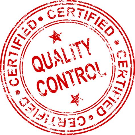 4 Quality Control Certified Stamp Vector Png Transparent Svg