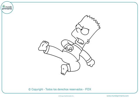 Dibujos De Los Simpson Para Colorear 【fáciles De Imprimir】