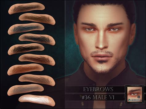 Remussirion Eyebrows 36 Male V1 Ts4 Emily Cc Finds