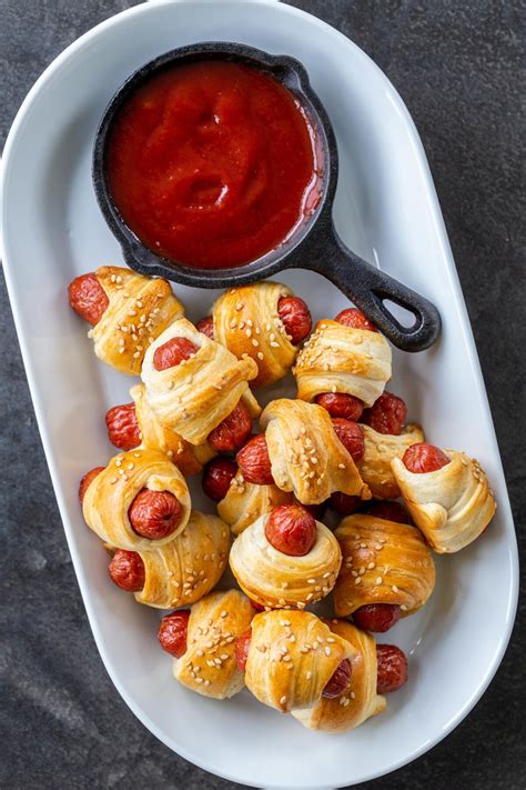 Pigs In A Blanket Recipe Quick Only 4 Ingredients Momsdish