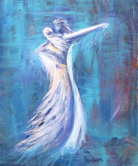 Bride Of Christ Beautiful Prophetic Painting With Jesus Dancing With