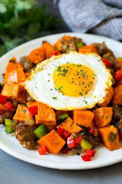 Sweet Potato Hash With Sausage Dinner At The Zoo