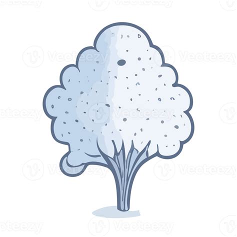 Tree Icon Illustration Of A Stylized Tree Hand Drawn Tree 24796526 Png