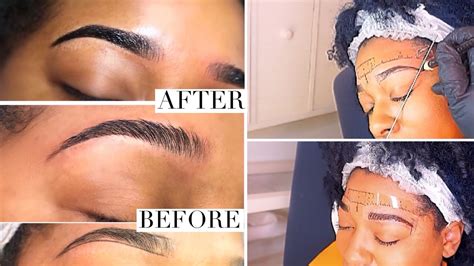 Microblading Eyebrows Experience Process Steps Healing And Aftercare