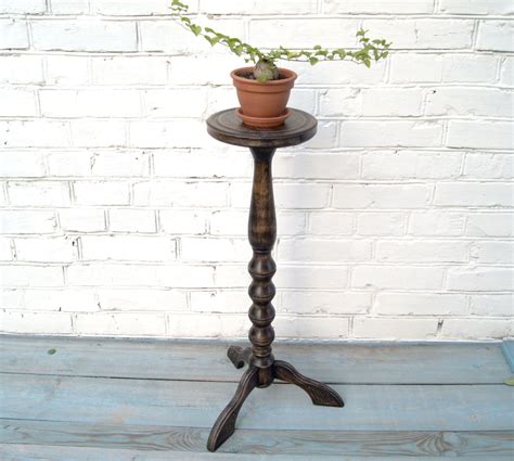 Large Indoor Wood Plant Stand Mid Century Modern Flower Pot - Etsy