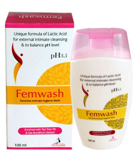 Femwash Feminine Intimate Hygiene Wash Intimate Cleansing Liquid Ml