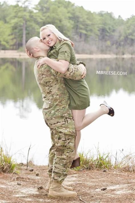 Pin By Jessikaa On Cute Couplee Military Cute Kiss