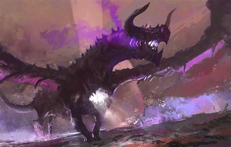 Shadow Dragon By Yunior Guerra Rimaginarydragons