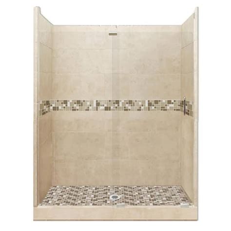 American Bath Factory Tuscany Grand Slider 30 In X 60 In X 80 In