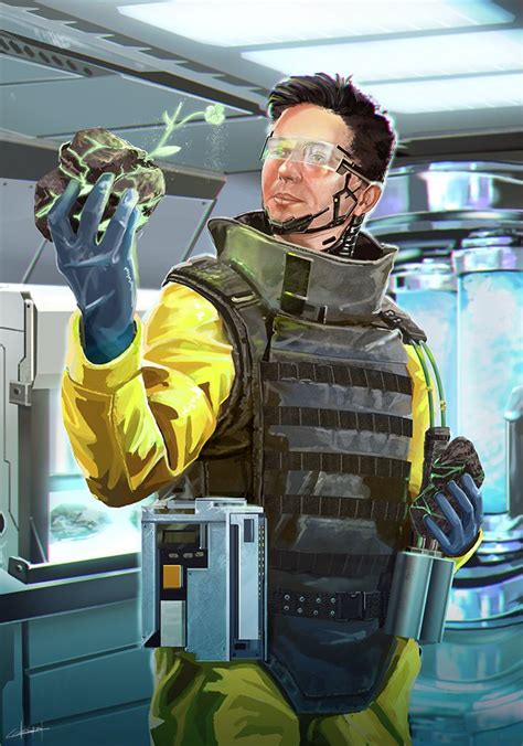 Scientist 5 By Carl Holden On Deviantart Cyberpunk Character Sci Fi