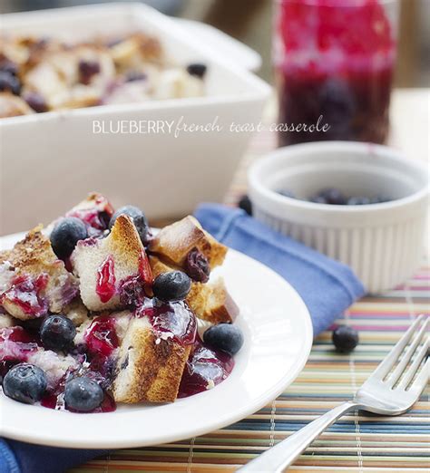 Overnight Blueberry French Toast Casserole Pretty Plain Janes