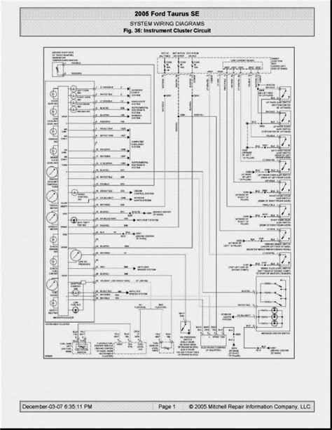 Connect adequate gauge supply wire. 1994 Ford Taurus Wiring Diagram - Wiring Diagram