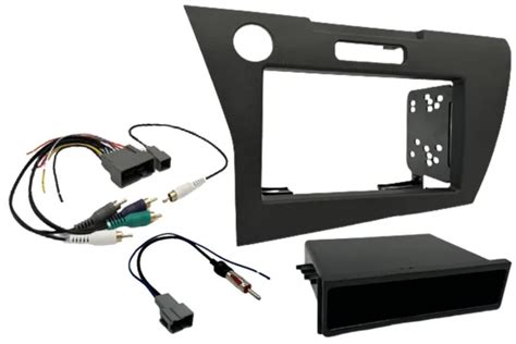 Singledouble Iso Din Car Stereo Radio Dash Install Kit And Amp Wiring