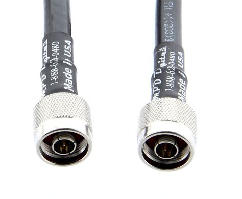 Rg213 Coaxial Cable N Male Male 1250 Ft Usa Made Rg 213 Coax By Mpd Digital Tm