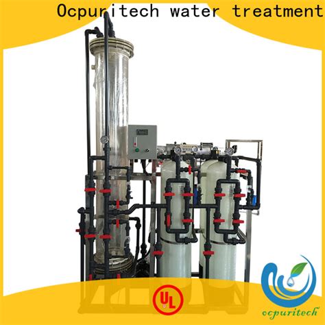 Deionized Water Filtration System 1000lh For Medicine Ocpuritech