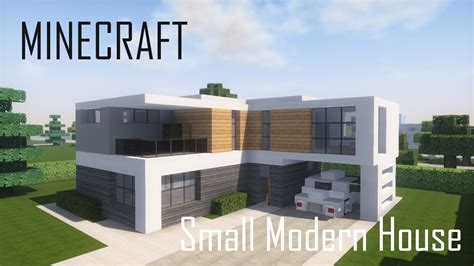 Minecraft Small Modern House 5 Full Interior Download