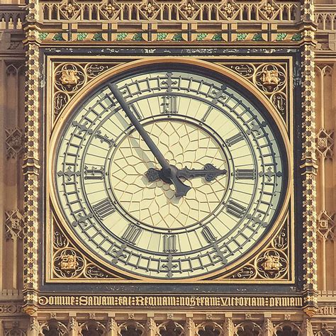 Big Ben Clock Tower Close Up