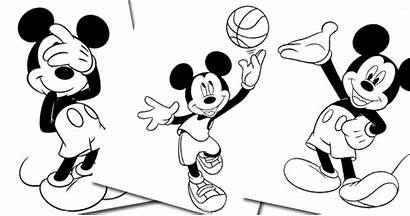 Mickey Mouse Coloring Disneyclips Pages Activities Misc