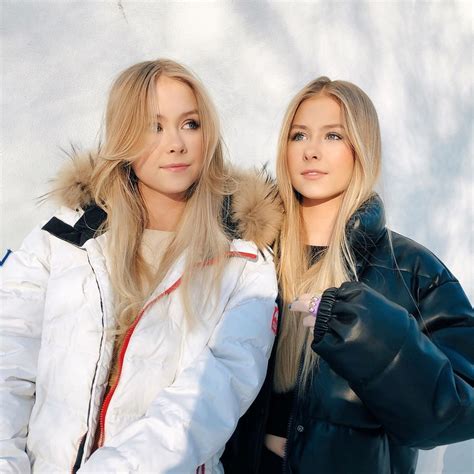 Izaandelle Iza Elle Cryssanthander Girl Tiktok Famous Blonde Twins Sweden Viral Forbes Girl