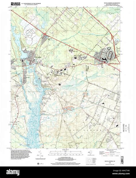 Mays Landing Map Hi Res Stock Photography And Images Alamy