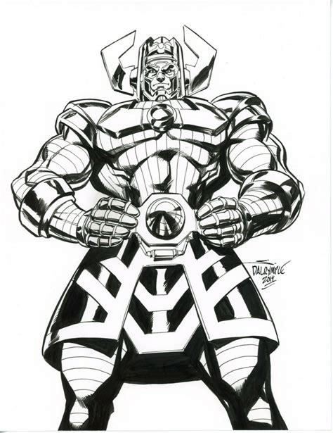 Galactus By Scott Dalrymple All In James Poseys Purchased Art Comic