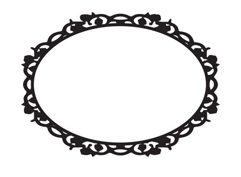 Oval Border Transparent