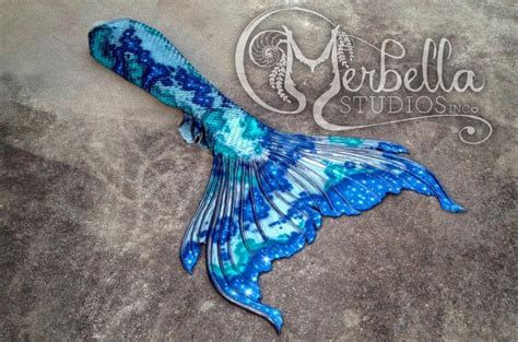 Light Blue Mermaid Tail Collection Blue Mermaid Tail Realistic