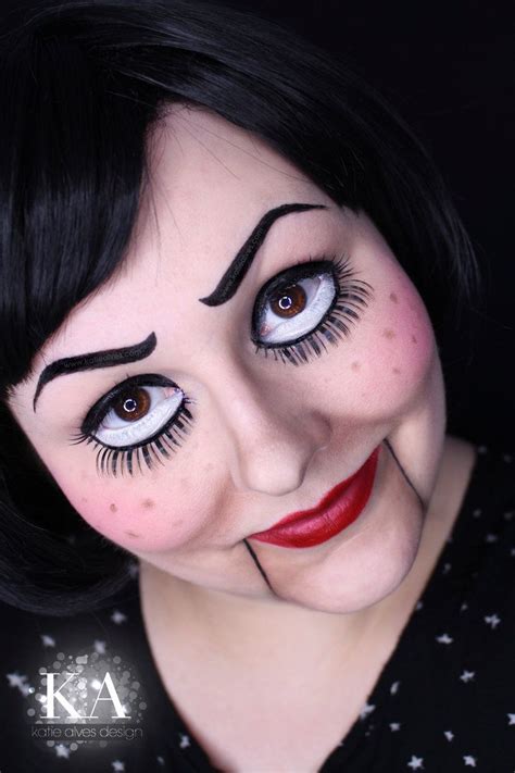 Marionette Halloween Makeup W On