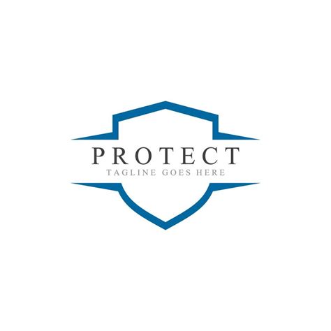 Shield Protector Logo Icon Illustration 15582110 Vector Art At Vecteezy