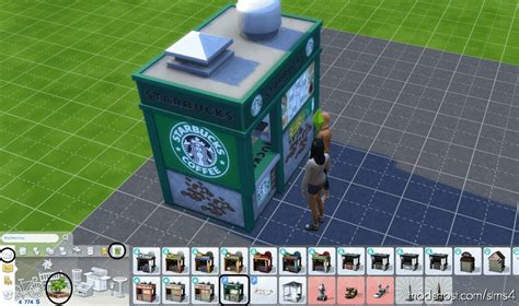 Starbucks To Go Sims 4 Object Mod Modshost