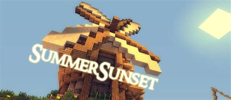 110194181710 Summer Sunset Shaders Mod For Minecraft Mods