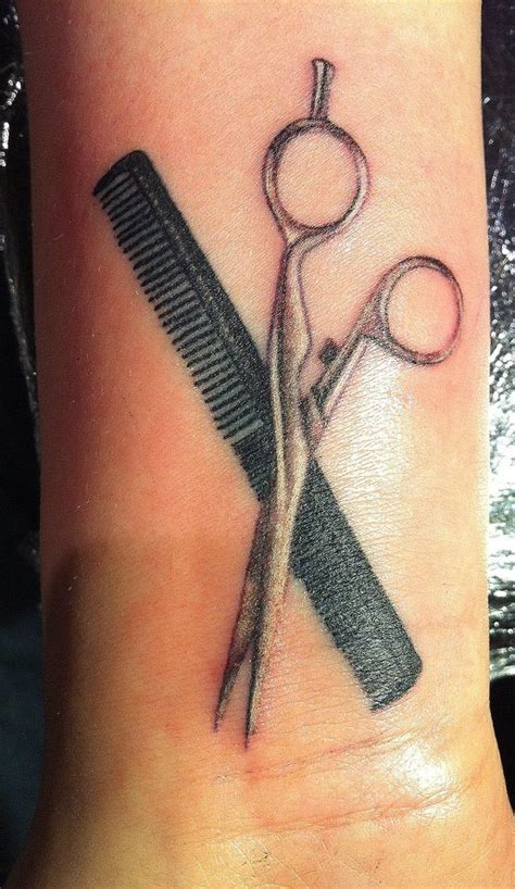 Scissor Tattoo On Wrist