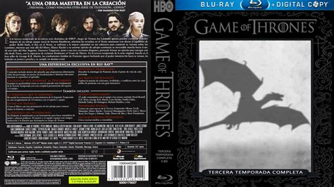 Game Of Thrones Season 3 Bluray Cover Cover Addict Dvd And Bluray