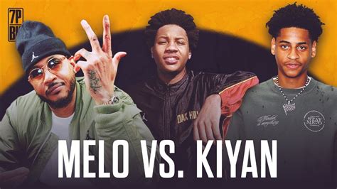 Is Kiyan Anthony Better Than Year Old Carmelo Anthony Melo S Answer