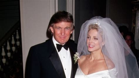 Donald Trump And Marla Maples The White Wedding