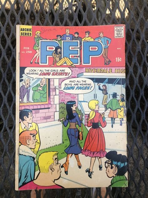 Pep Comics 250 1971 Comic Books Bronze Age Archie Comics Hipcomic
