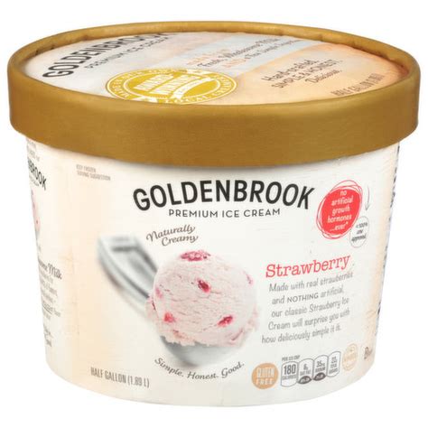 Goldenbrook Ice Cream Premium Strawberry
